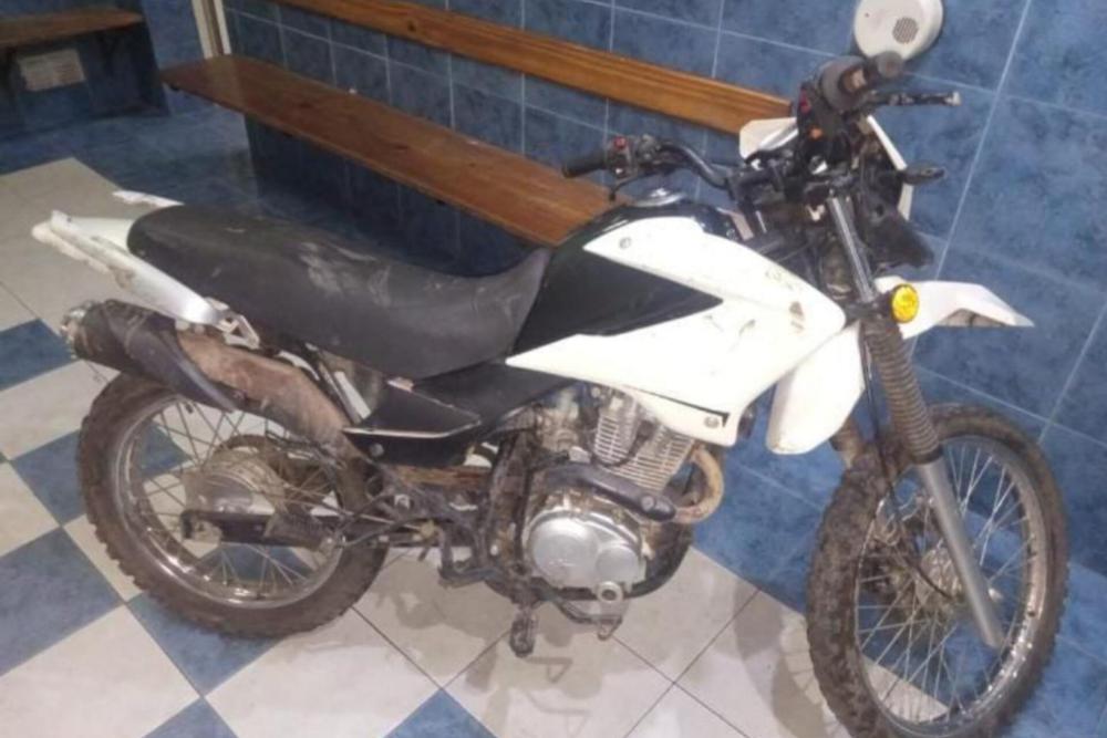 Motocicleta robada