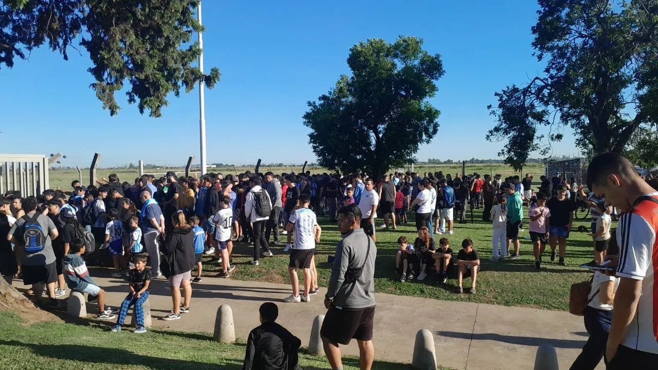 Messi llegó a Sauce Viejo