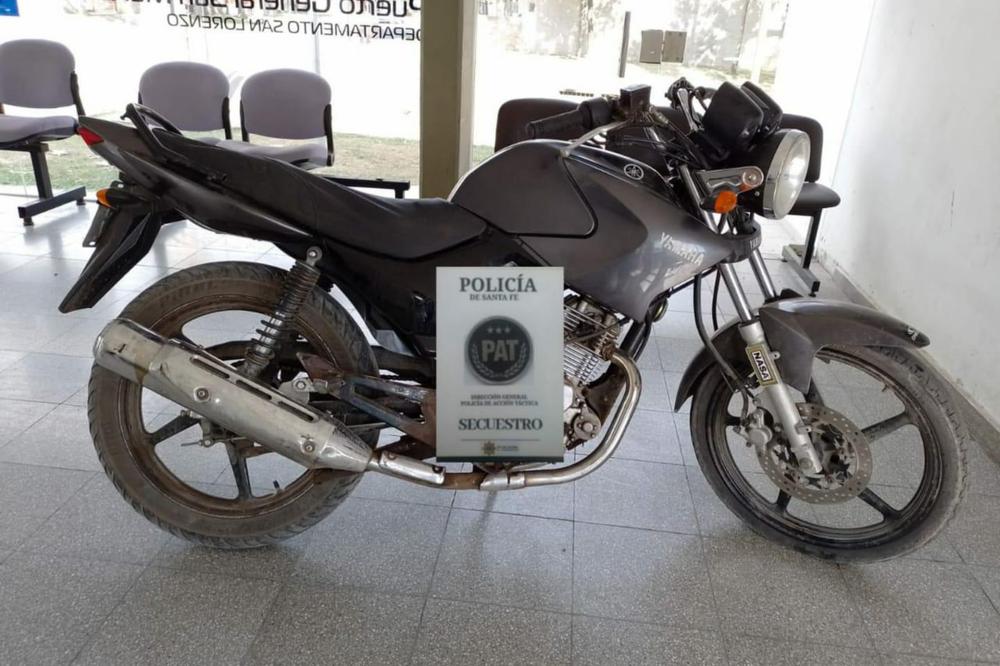 moto robada