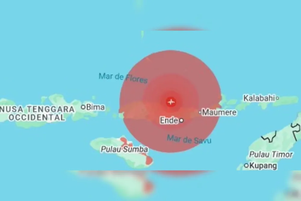 Terremoto en Indonesia 