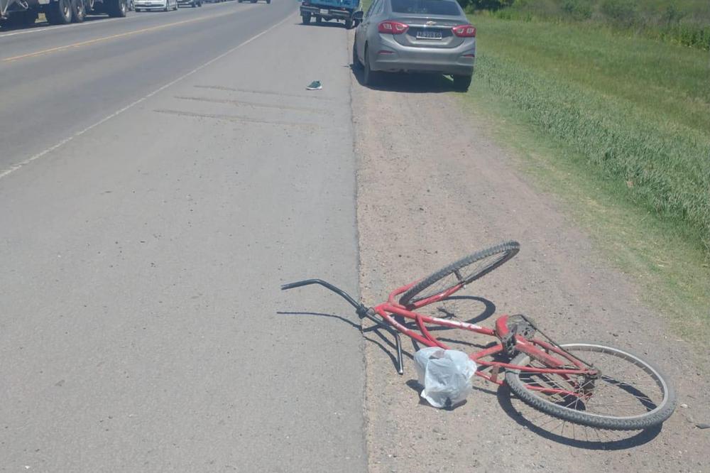 ciclista atropellado