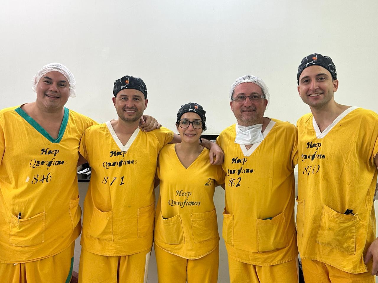 equipo médico Eva Perón 