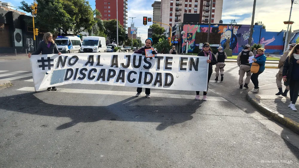 marcha discapacidad sanlo