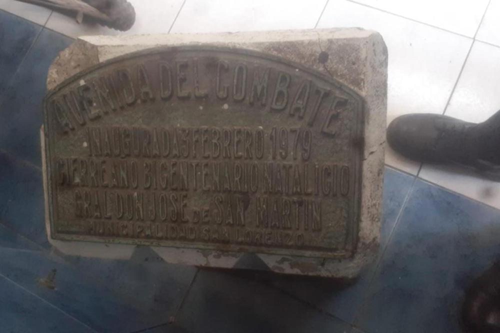 secuestro placa