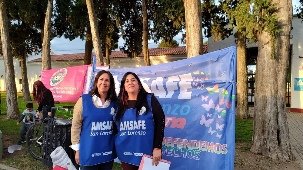 JORNADA NI UNA MENOS AMSAFE SAN LORENZO 4
