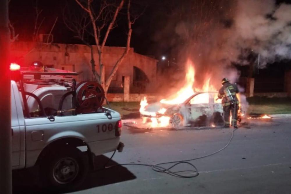 incendio automotor