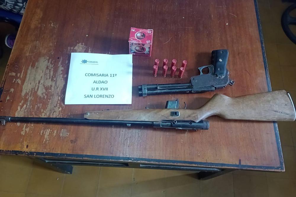 secuestro allanamiento Aldao
