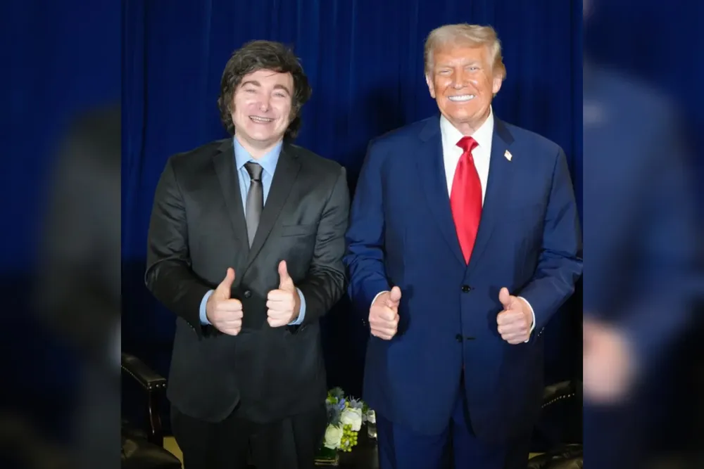 Milei y Trump