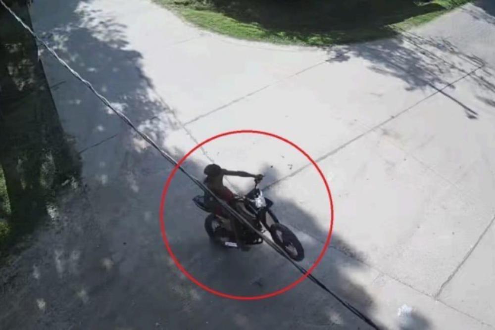 motociclista detenido