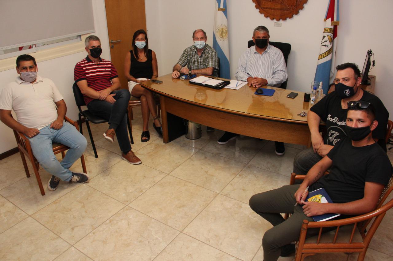 ricci se reunio con la comision del club villa gobernador galvez
