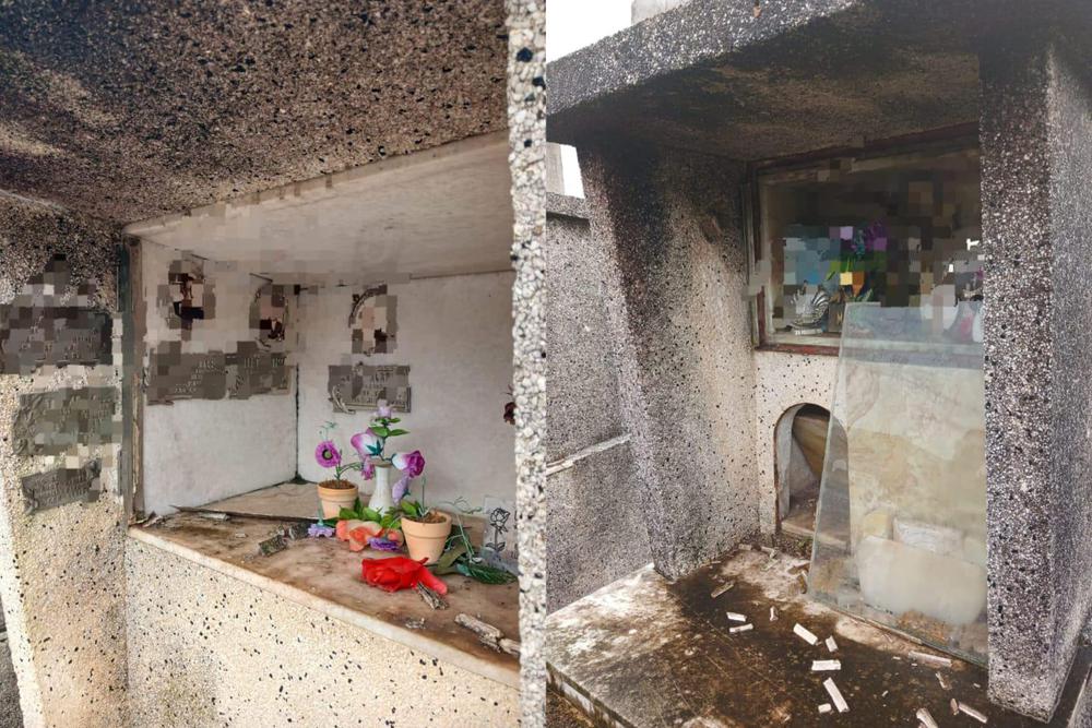 robo cementerio municipal