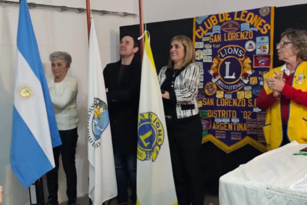 Analía Colombari es la nueva presidenta del Club de Leones